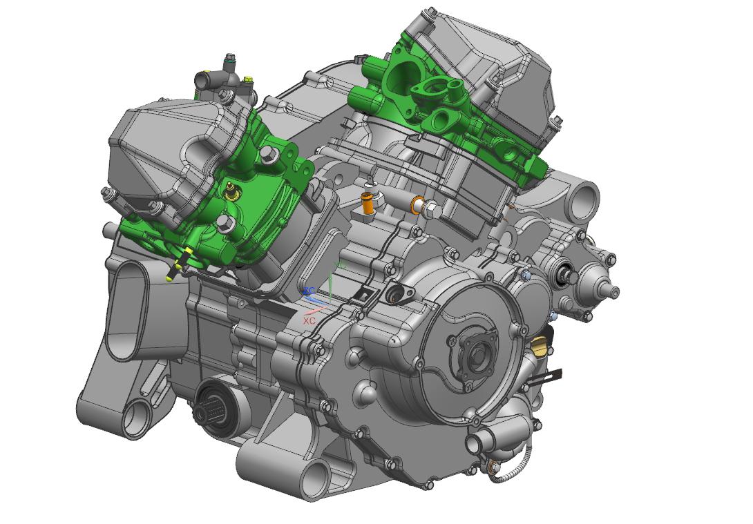 2V91W ENGINE(LONG FRONT OUTPUT SHAFT) | CFMOTO