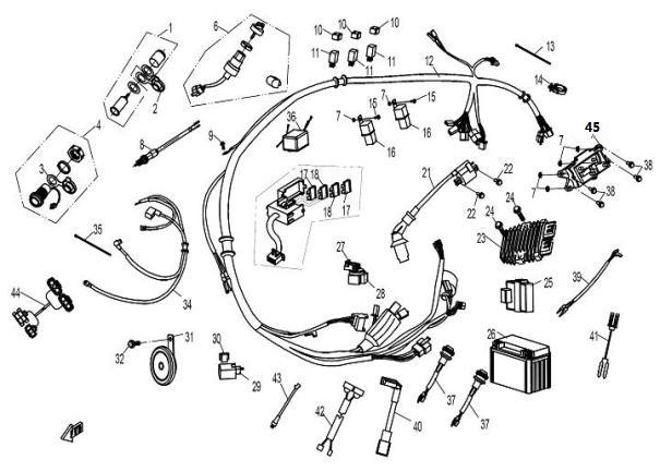 ELECTRIC SYSTEM | cfmotoparts